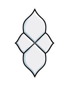 BC Bevel Cluster, 7-1/4" x 13-1/2"