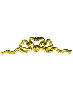String Ribbon Brass Accessories, pack/4