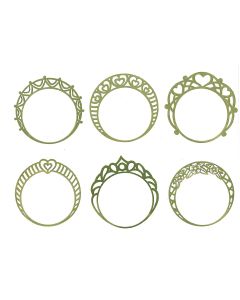 Angel Halo Filigree, 25mm, pack/6