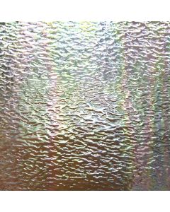 Wissmach Clear Granite Iridized Glass