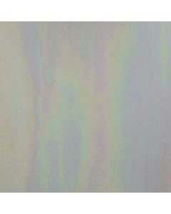 Wissmach Solid White Opal Iridized Glass