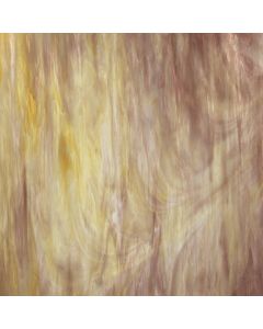 Wissmach Medium Purple, Amber and White Opal Glass