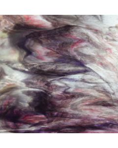 Youghiogheny Ice White, Dense White Opal, Purple Stipple Glass