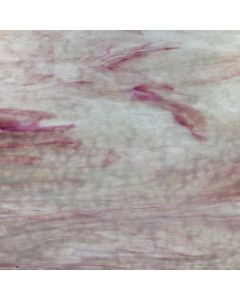 Youghiogheny White Dense Opal, Gold Purple, Pink Stipple Glass