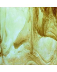 Youghiogheny Ice White, Amber, Brown Stipple Glass