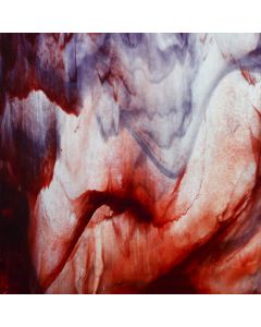 Youghiogheny Ice White, Purple, Copper Red Stipple Glass