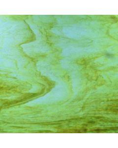 Youghiogheny Turquoise, Lime Green Opal Stipple Glass