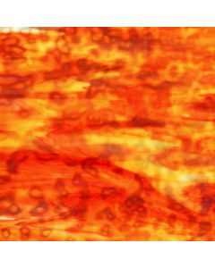 Youghiogheny Red Orange Mottled Glass