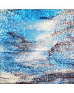 Youghiogheny White Opal with Blue and Purple Streaks Granite Glass