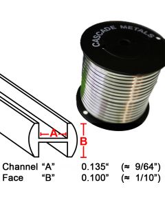 Suncatcher H Lead Came, 3/32", 15 lb. Spool (RH-2)