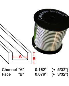 Suncatcher U Lead Came, 3/32", 15 lb. Spool (SU-59)