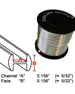 Round H Lead Came, 5/32", 15 lb. Spool (RH-8)