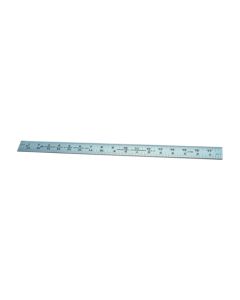 Aluminum Ruler, 1-1/8" x 18", without backing