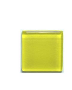 Colorfusion Crystal Glass Tile - LEMON DROP