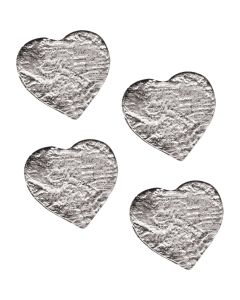 Heart Hand Cast Sculpture, pack/4