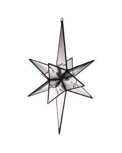 3-D Closed Star Favorite Christmas Bevel Cluster