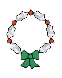 Wreath Favorite Christmas Bevel Cluster