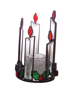 Candle Holder Favorite Christmas Bevel Cluster