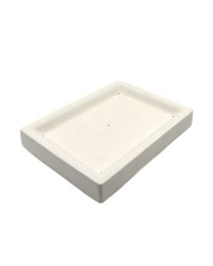 Rectangle Tray wtih Lip Slumping Mold, 11" x 8"