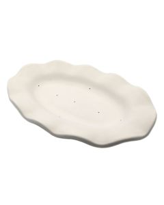 Oval Ruffled Plate Slumping Mold