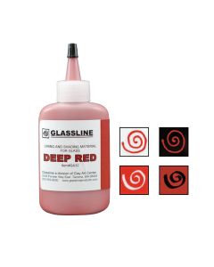 Deep Red Glassline Pen