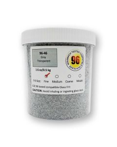 Wissmach Grey Transparent Frit