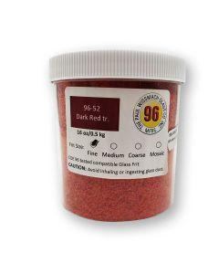 Wissmach Dark Red Transparent Frit